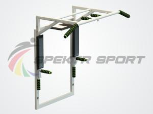 Купить Турник 3 в 1 на раме Оптимус разборный цв. белый в Елизове 