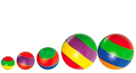 Купить Мячи резиновые (комплект из 5 мячей различного диаметра) в Елизове 