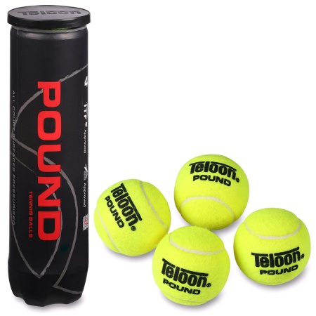 Купить Мяч для большого тенниса Teloon 828Т Р4  (4 шт) в Елизове 