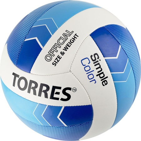 Купить Мяч волейбольный Torres Simple Color любительский р.5 в Елизове 